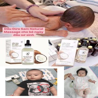 Dầu Dừa Ép Lạnh - Sam Natural