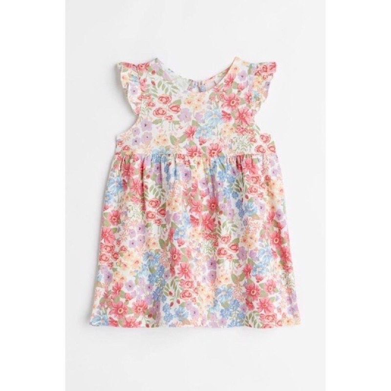 Váy cotton cánh tiên bé gái HM