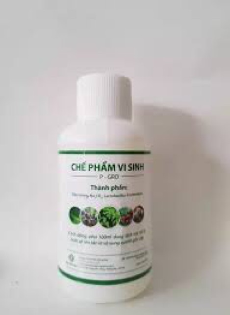 CHẾ PHẨM VI SINH P-GRO 100ml (ĐẬU TƯƠNG,Na2Co3,Lactobacillus Fermentum)