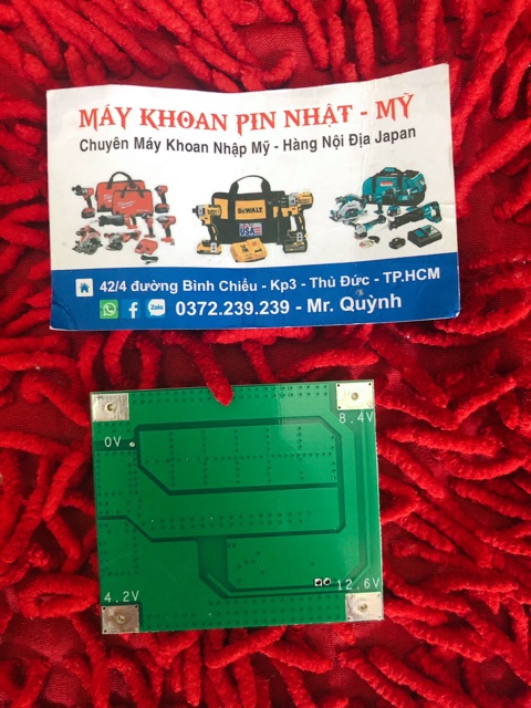 Mạch 3s 40A bảo vệ pin lion