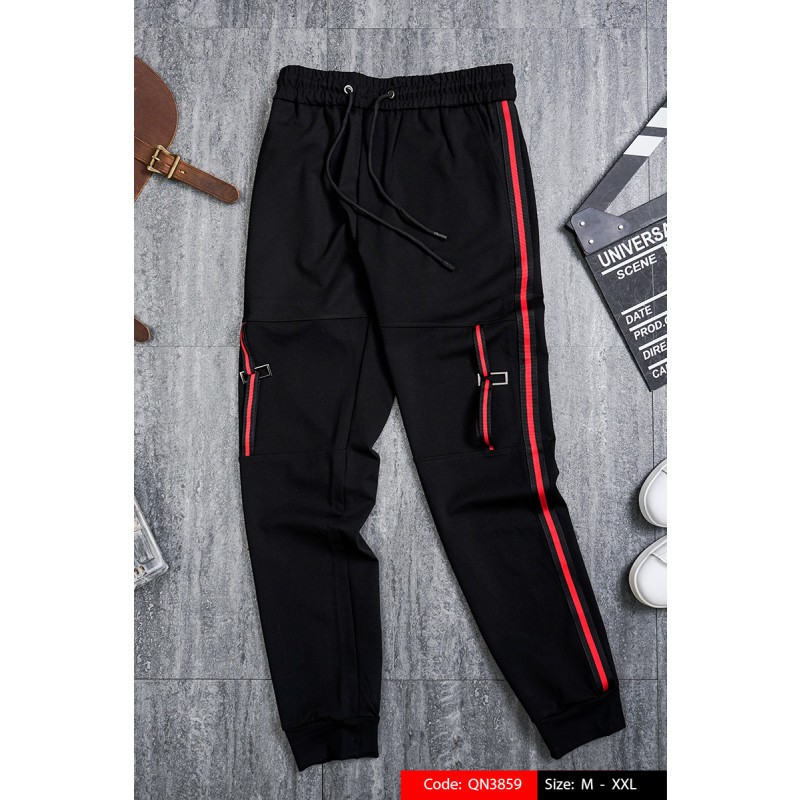 Quần jogger nam nữ, chất vải kaki đẹp như hình