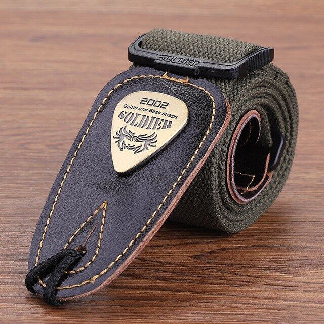 Dây Đeo Đàn Guitar Soldier cực dày dặn và đẹp