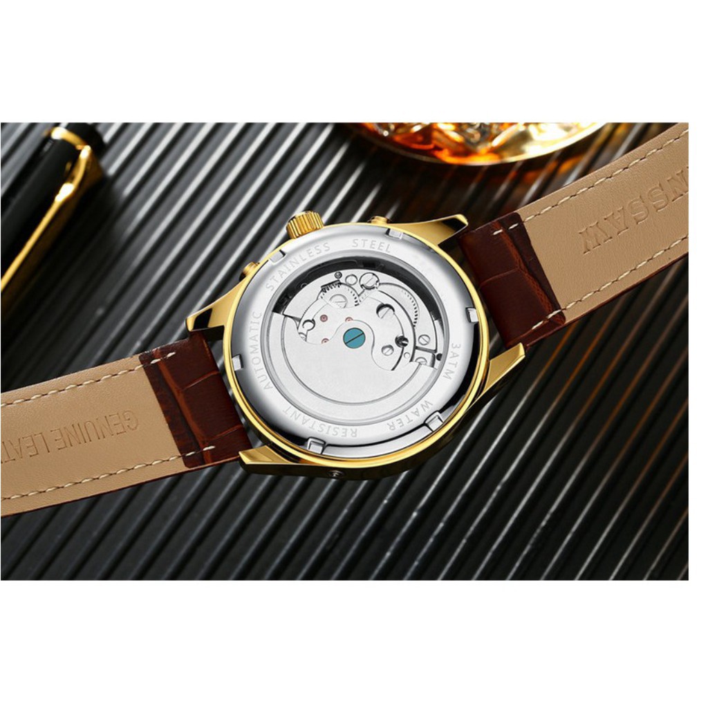 [ GIÁ SỐC ] ĐỒNG HỒ NAM KINYUED J011 DÂY DA CAO CẤP