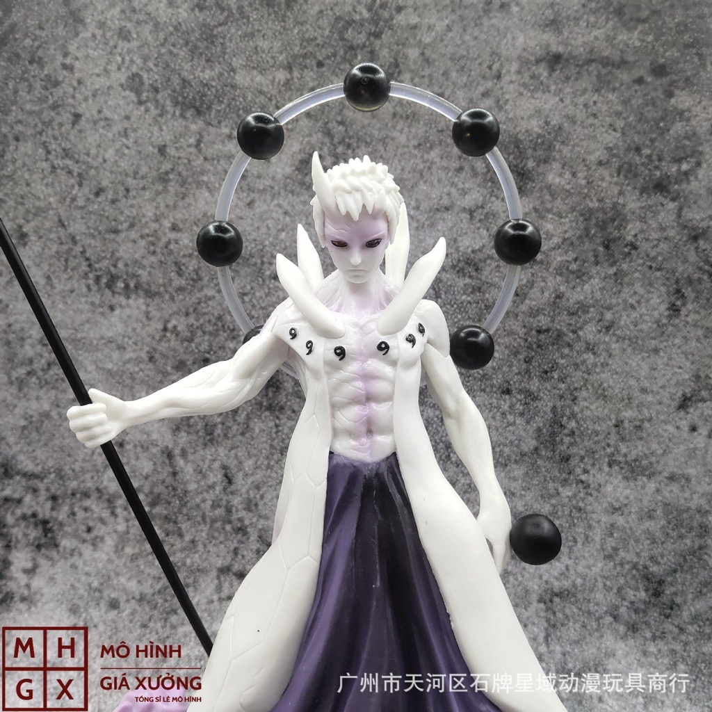 Mô hình anime Naruto  Obito Lục đạo trạng thái chiến đấu cực ngâu . Cao 27cm , nặng 1,2kg . Figure anime naruto