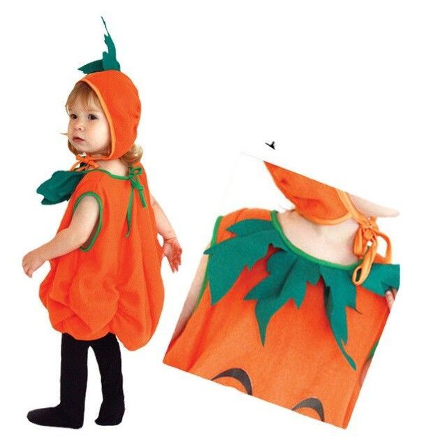 Trang PhụC Halloween Bí Ngô Dễ Thương Cho Bé