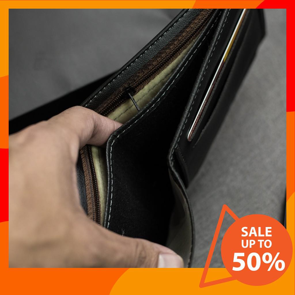 Ví Nam Da Bò Thật Cao Cấp Bóp Ví Nam Thời Trang Nhiều Ngăn Giá Rẻ VN01 | BigBuy360 - bigbuy360.vn
