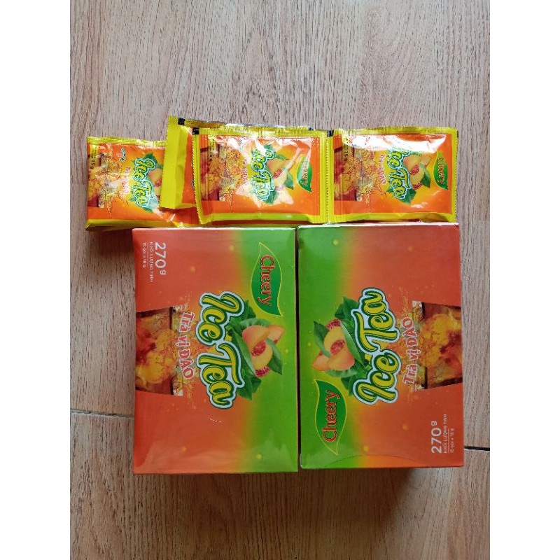 Trà Đào Hòa Tan Cheery 270gr.