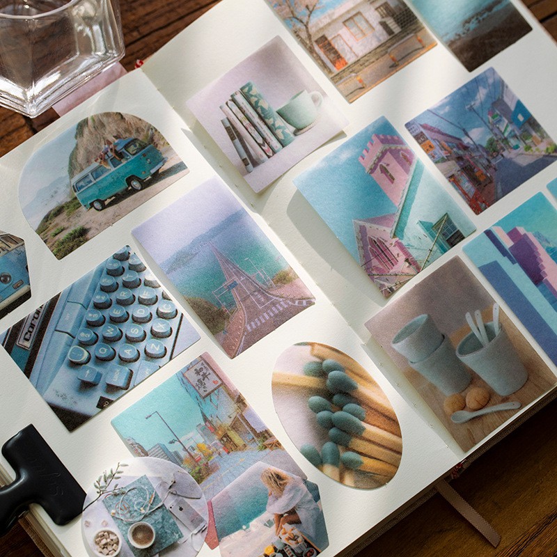 Hộp 100 sticker giấy SH1001 Gachini