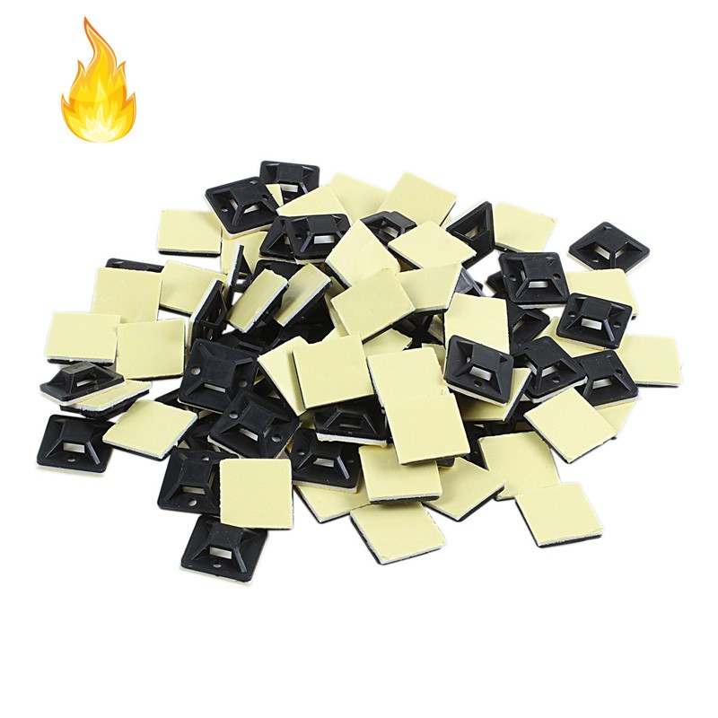 100 Cái Giá Đỡ Tự Dính 20x20 X 6mm