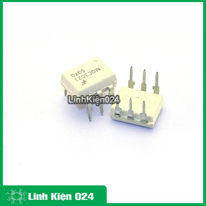 Linh kiện MOC3021 chân cắm DIP6