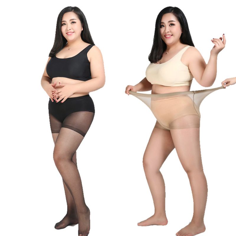 Quần tất 15D lưng cao siêu mỏng màu trơn không đường may cho nữ