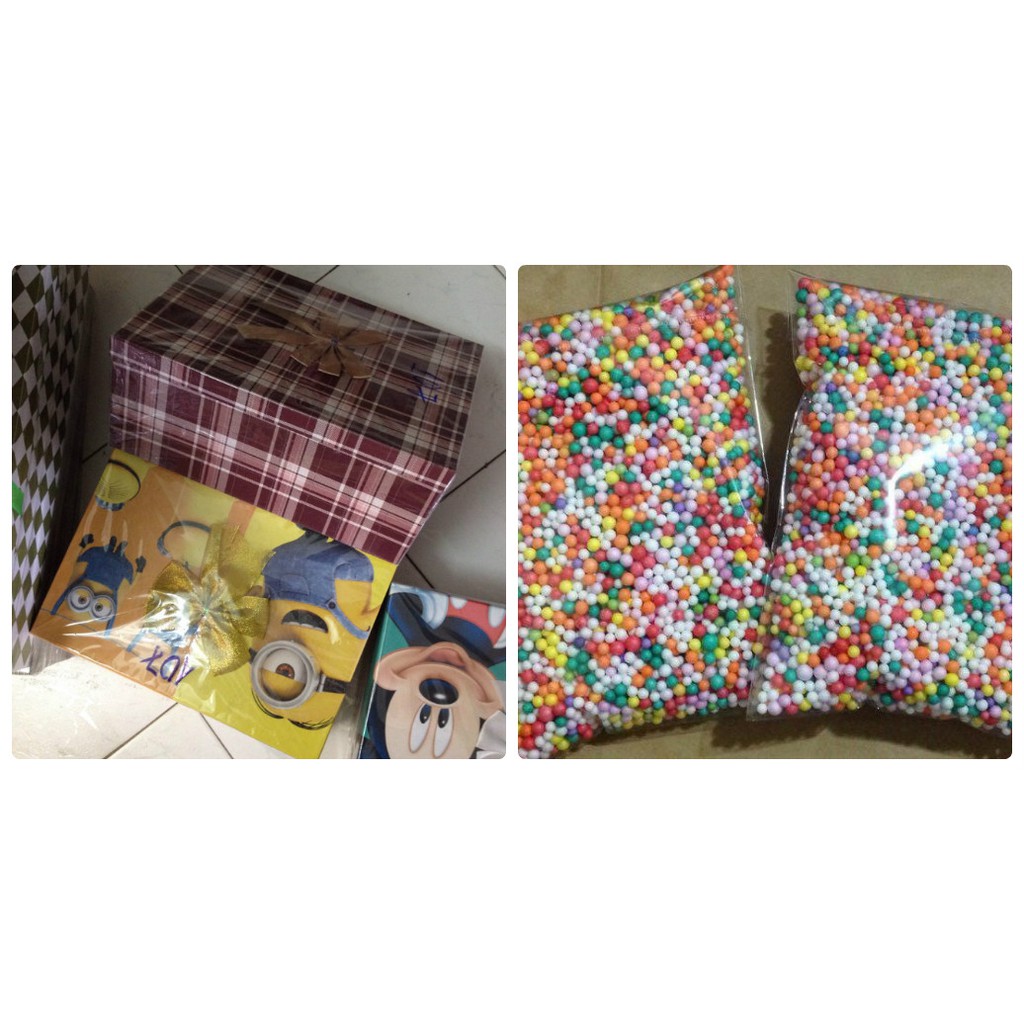 Hộp Chữ nhật đựng quà  size 20x30cm và hạt xốp trang trí : 120k | BigBuy360 - bigbuy360.vn