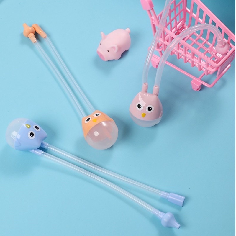 Dụng cụ hút mũi silicone cho bé hình cú mèo dễ thương