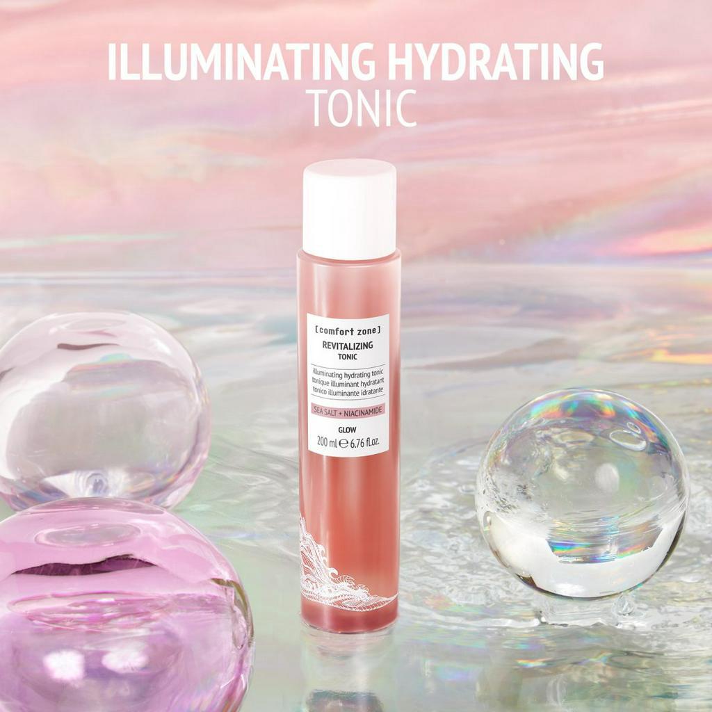 Nước dưỡng cấp ẩm làm sáng da tức thì Comfort Zone Revitalizing Tonic 200ml - Mecskincare