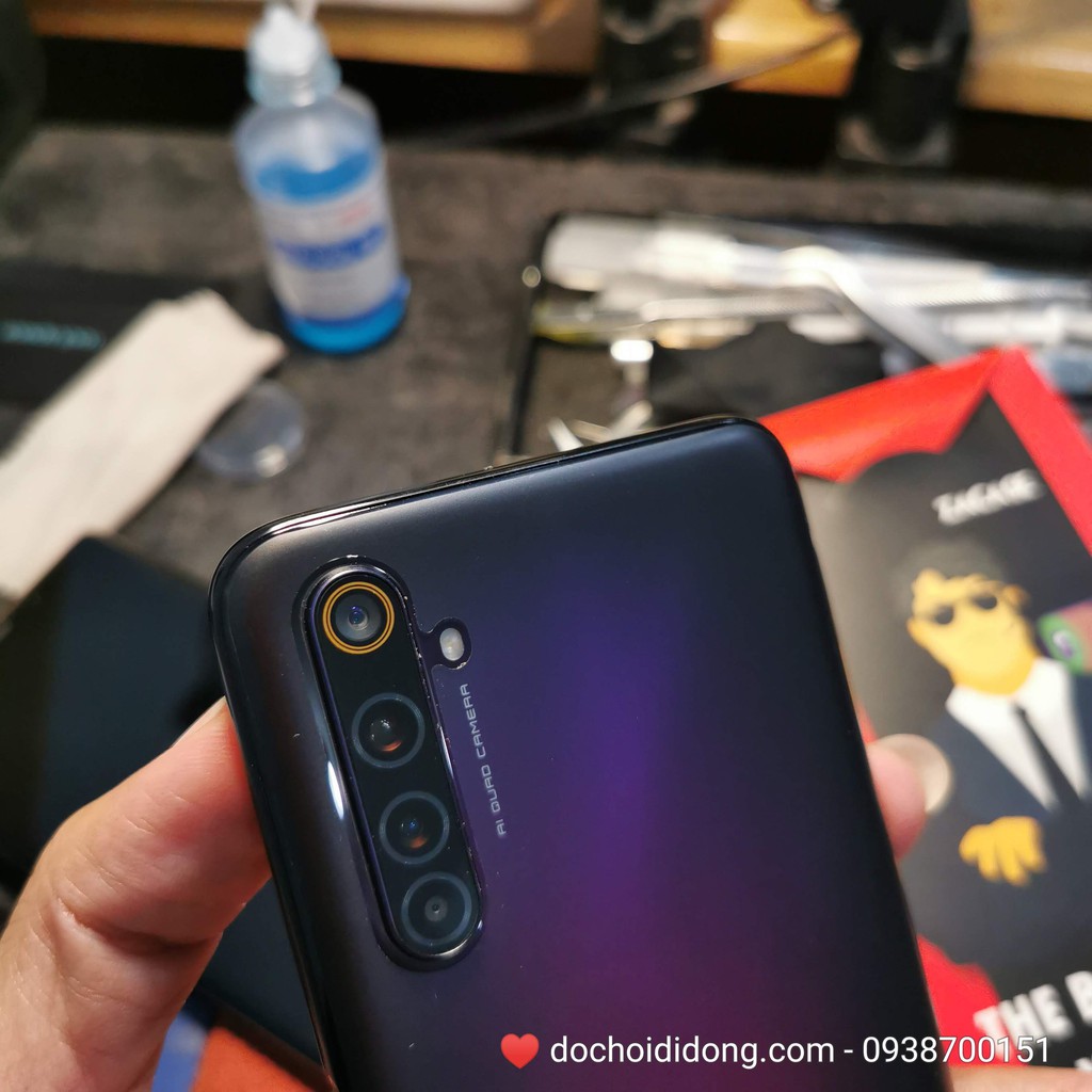 Miếng dán PPF Realme 6 Pro trong, nhám, đổi màu cao cấp