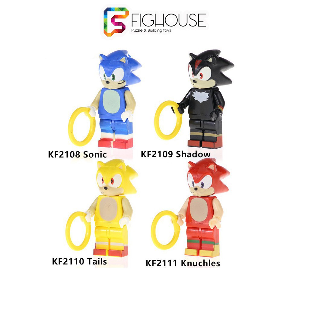 Xếp Hình Minifigures Sonic The Hedgehog - Đồ Chơi Lắp Ráp non-lego KF8039 [A21]