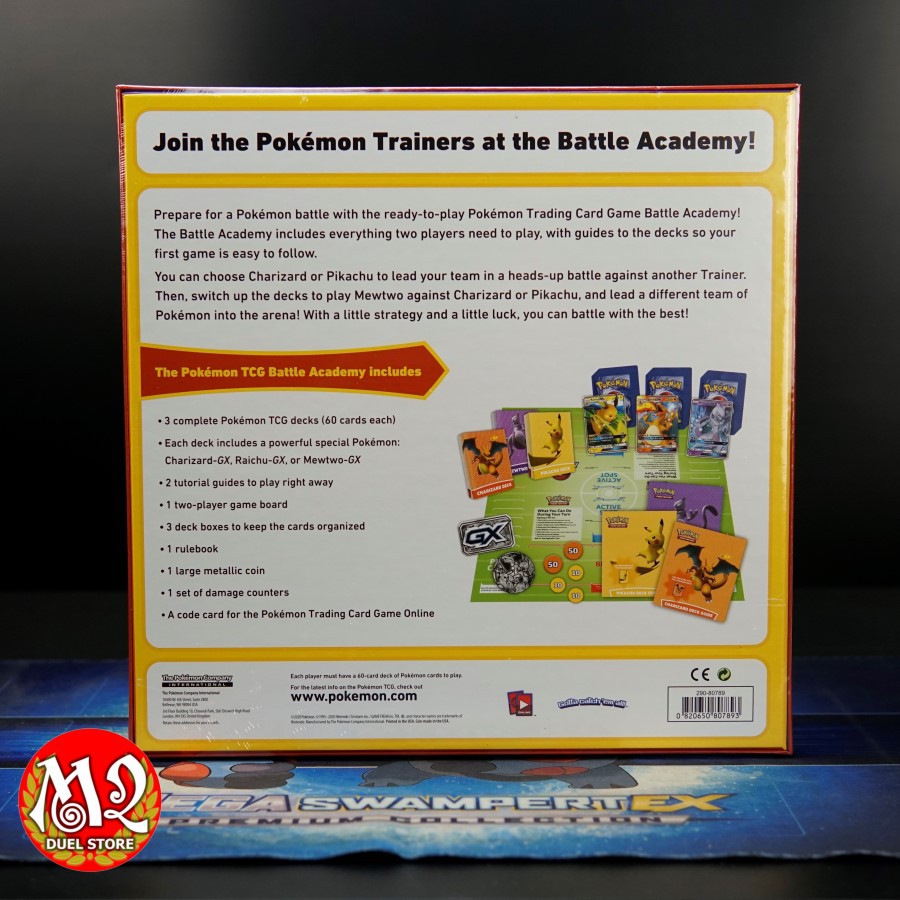 Hộp thẻ bài Pokemon TCG Sword & Shield Battle Academy - Phiên bản quà tặng dành cho Gia đình