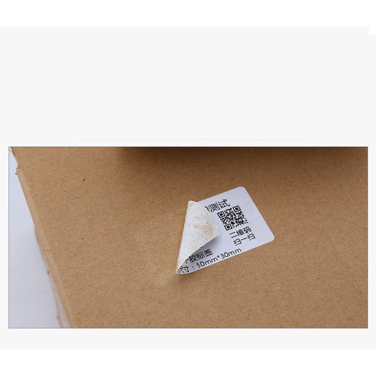 VBG PBO [50x30mm] 1400 tem in mini code decal dán, in mã vạch barcode, QR code, in tem phụ cho máy in nhiệt Shoptida 50 