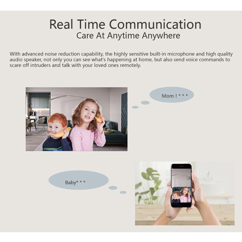 Máy Quay An Ninh zzz Không Dây Giám Sát Trẻ Em CCTV