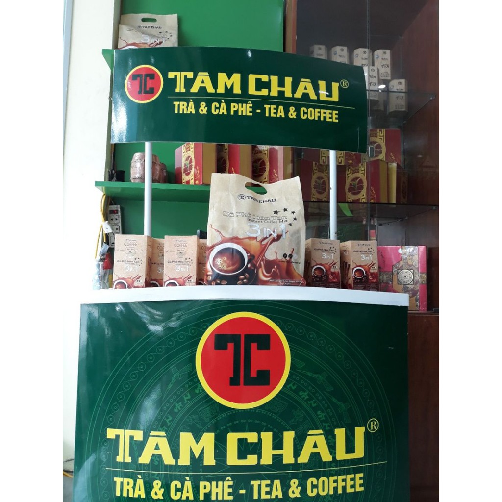 Cà Phê hoà tan 3 trong 1 Tâm Châu gói 850g ( 50 gói/túi) | BigBuy360 - bigbuy360.vn