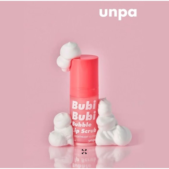 TẨY TẾ BÀO CHẾT MÔI SỦI BỌT BUBI BUBI BUBBLE LIP SCRUB UNPA