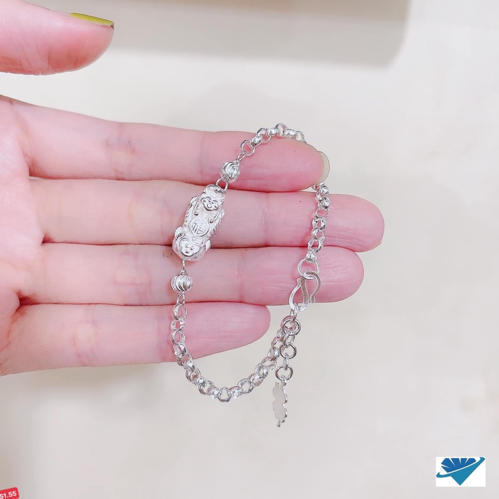 Lắc tay bạc con tì hưu