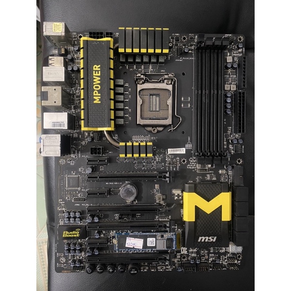 combo main chip z97 Mpower+ i7 4790K