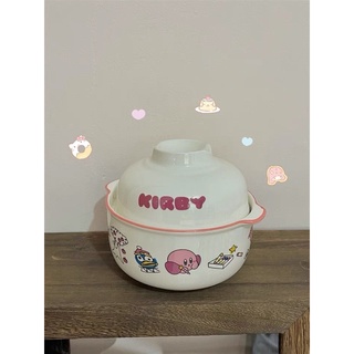 Set tô ăn mỳ gốm sứ hình Kirby đáng yêu