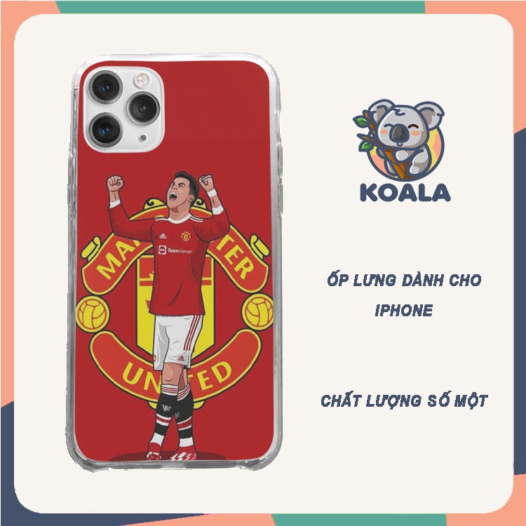 Ốp lưng iphone Ronaldo the goat trend Iphone 7/7Plus/8/8Plus/X/Xs/Xs Max/11/11 Promax/12/13 Promax LRT20211733
