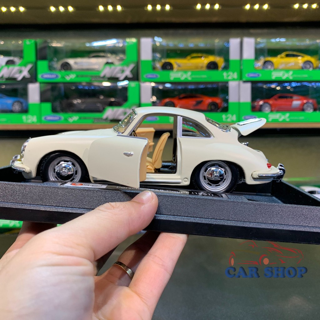 Xe mô hình Porsche 356B Coupe 1961 Tỉ Lệ 1:24 Của Hãng Burago