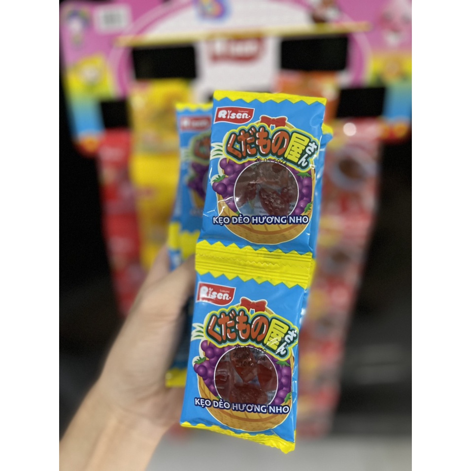 Kẹo dẻo trái cây risen luxumi nhập risen food usa 50 gói