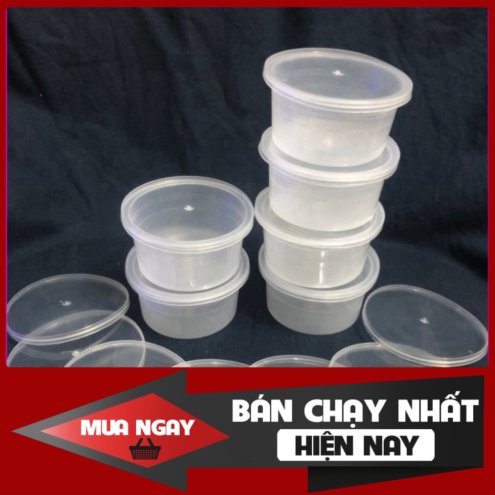 (FREE SHIP>> FREESHIP Hủ nhựa làm bánh flan caramen, rau câu, sữa chua, đựng slime (hộp flan có nắp) GIÁ TỐT CHỈ CÓ Ở TI