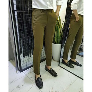 Quần dài tây âu nam - kiểu dáng hàn quốc
