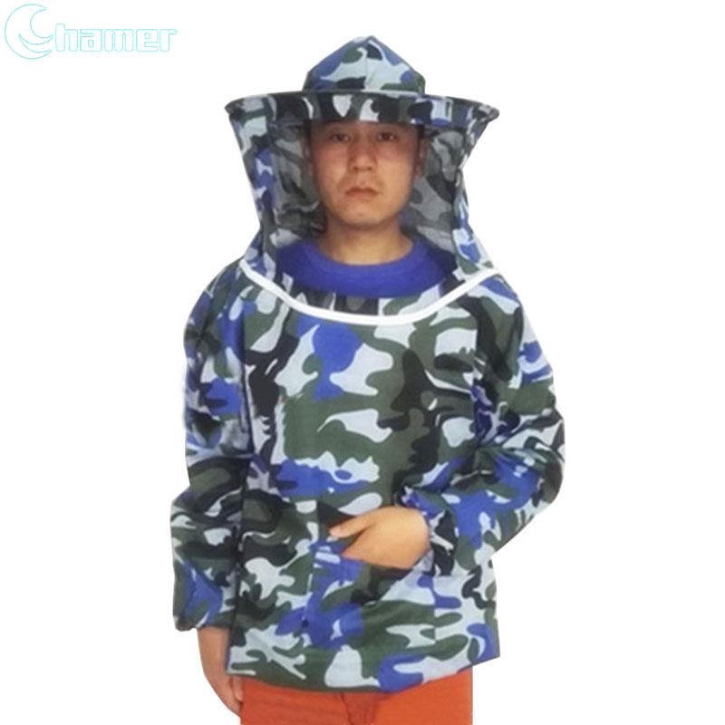 Áo khoác kèm mũ che mặt bảo hộ khi lấy mật ong