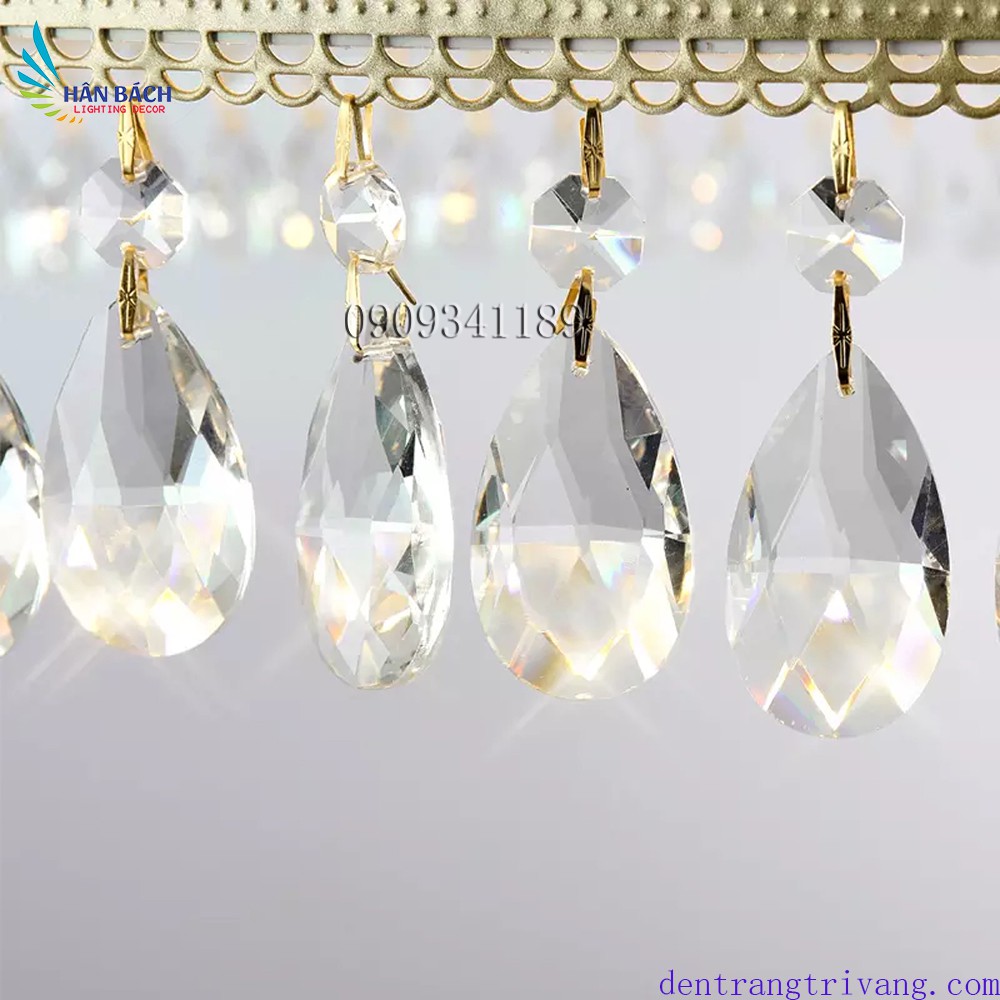 Đèn chùm,đèn gắn trần trang trí phòng khách,salon,khách sạn hiện đại