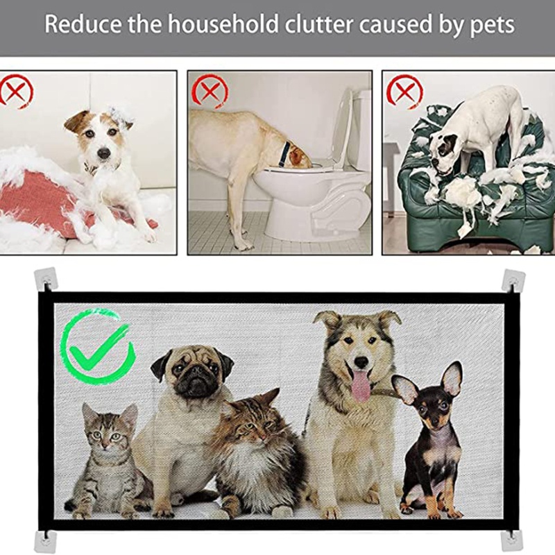 Hàng Rào Chắn Cửa / Ngăn Chặn Thú Cưng Bảo Vệ An Toàn Gấp Gọn Tiện Lợi