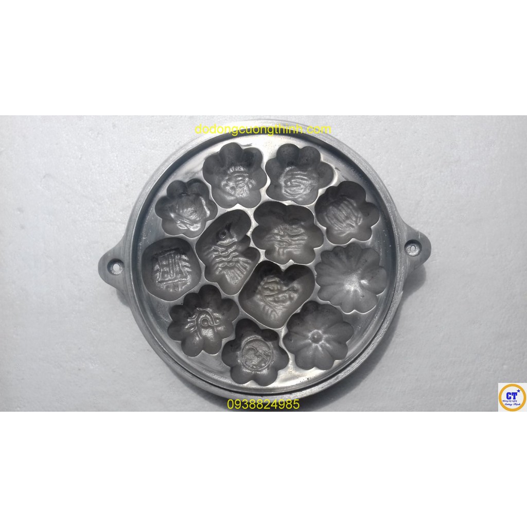 Khuôn bánh thuẫn nhôm dày