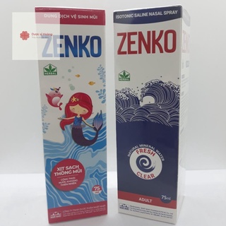 Zenko - dung dịch vệ sinh mũi chai 75m