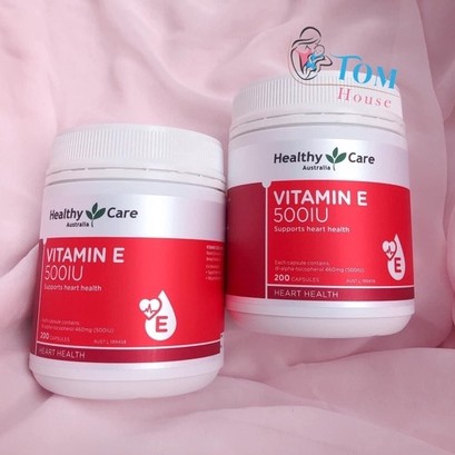 Viên uống bổ sung vitamin E 500UI Healthy care