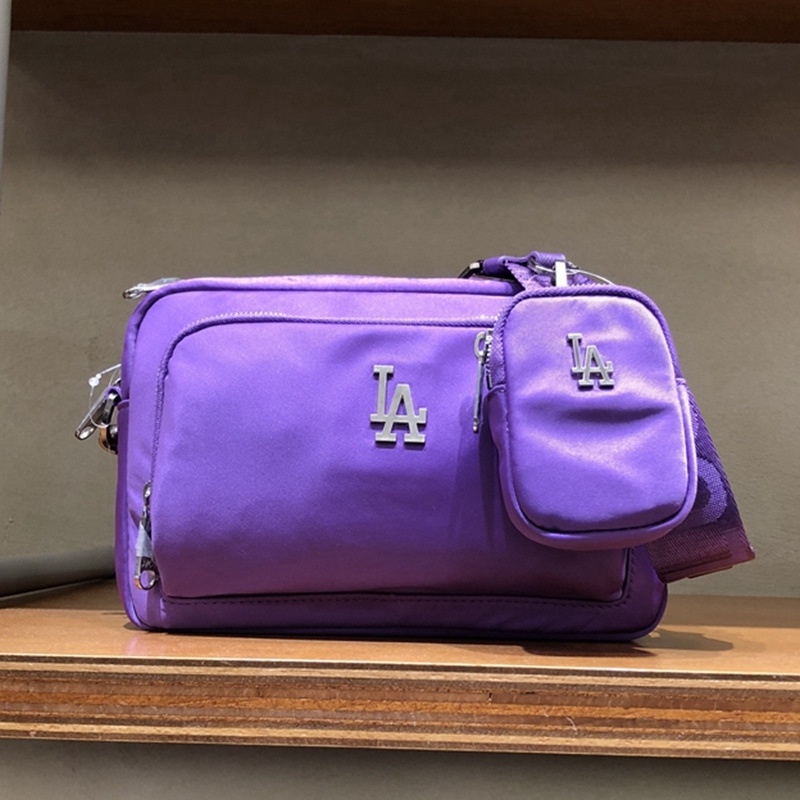 [ CHUẨN HÃNG ] Túi Đeo Chéo MLB Mini Nylon BKS Nhỏ  Full Tag Code