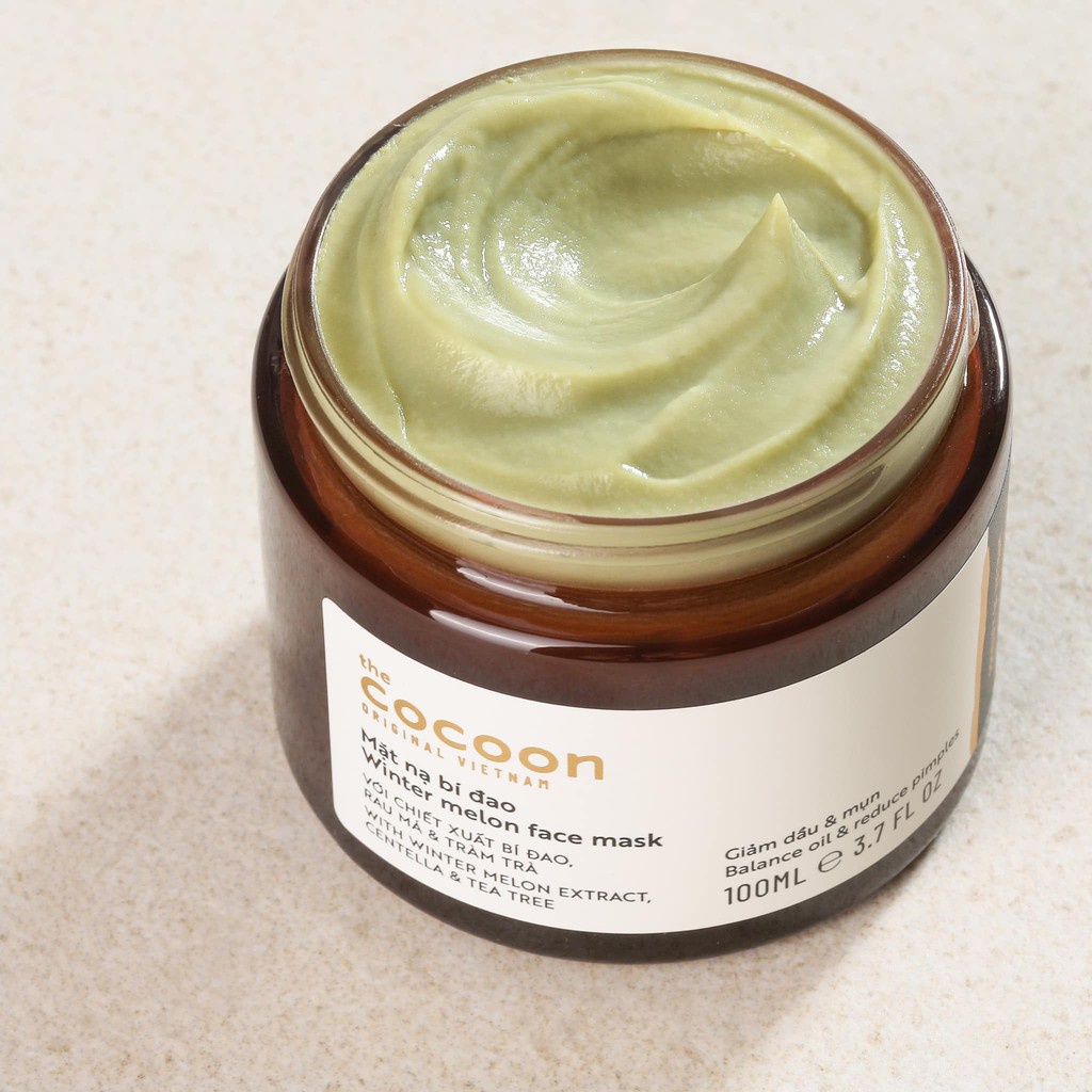 - Mặt nạ bí đao Cocoon 100ml Tặng gel bí đao rửa mặt Cocoon 140ml