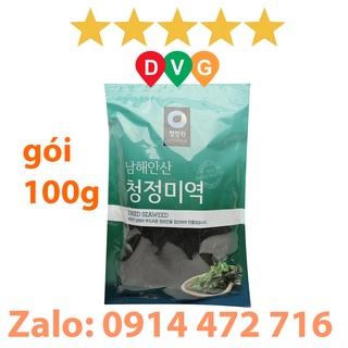 Gói 100 Gam Rong Biển Khô Daesang Hàn Quốc