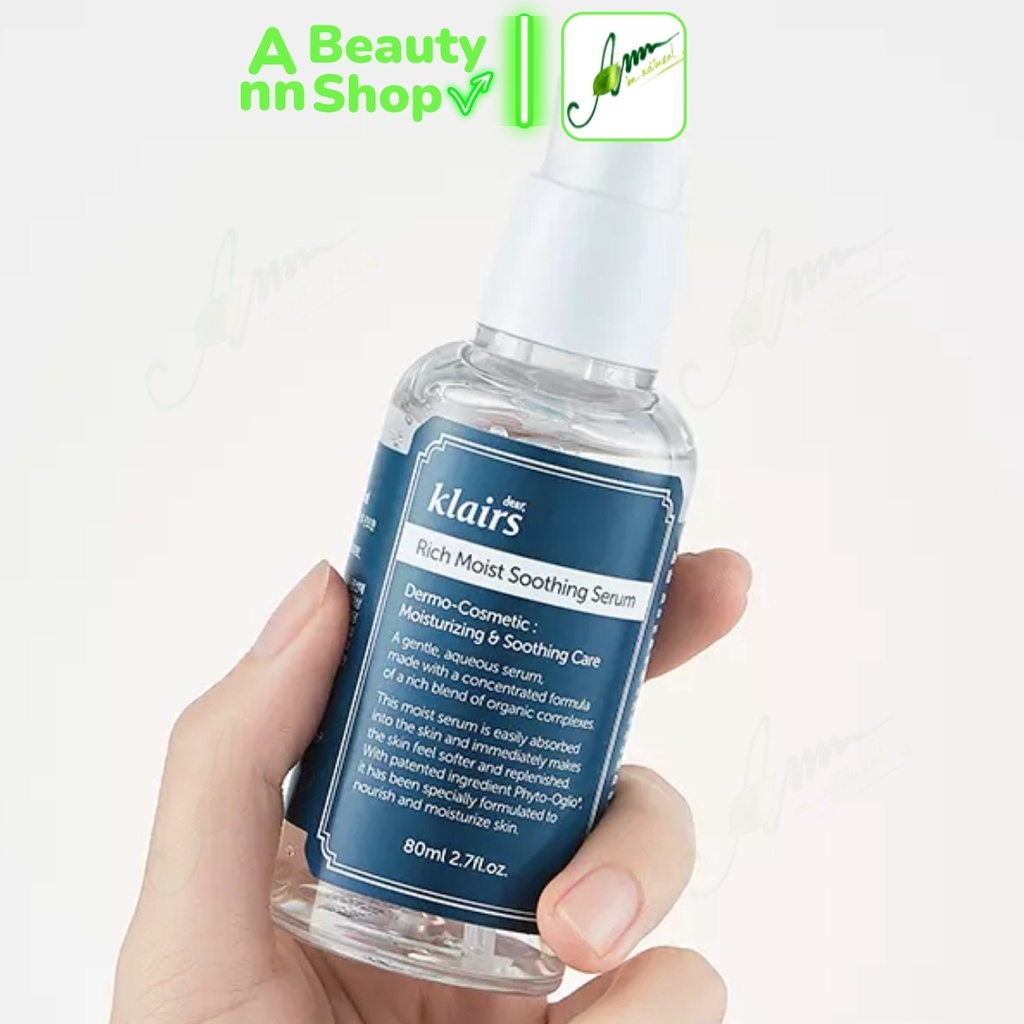 Kem Dưỡng/Tinh Chất Câp Ẩm Chuyên Sâu Klairs Rich Moist Soothing