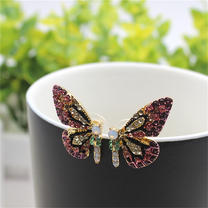 Đôi bông tai hình nơ bằng hợp kim thời trang phương tây