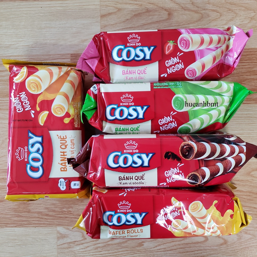Bánh quế Cosy Kinh Đô gói 135g