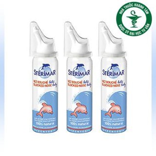 ! Xịt muối biển cá heo Sterimar 50ml