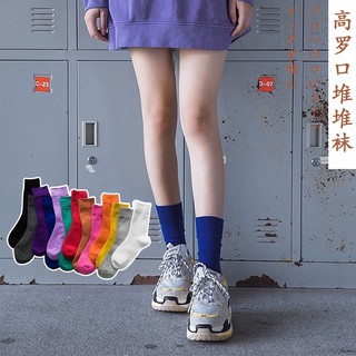 TẤT (VỚ) TRƠN CAO BẮP MỚI (13 màu)