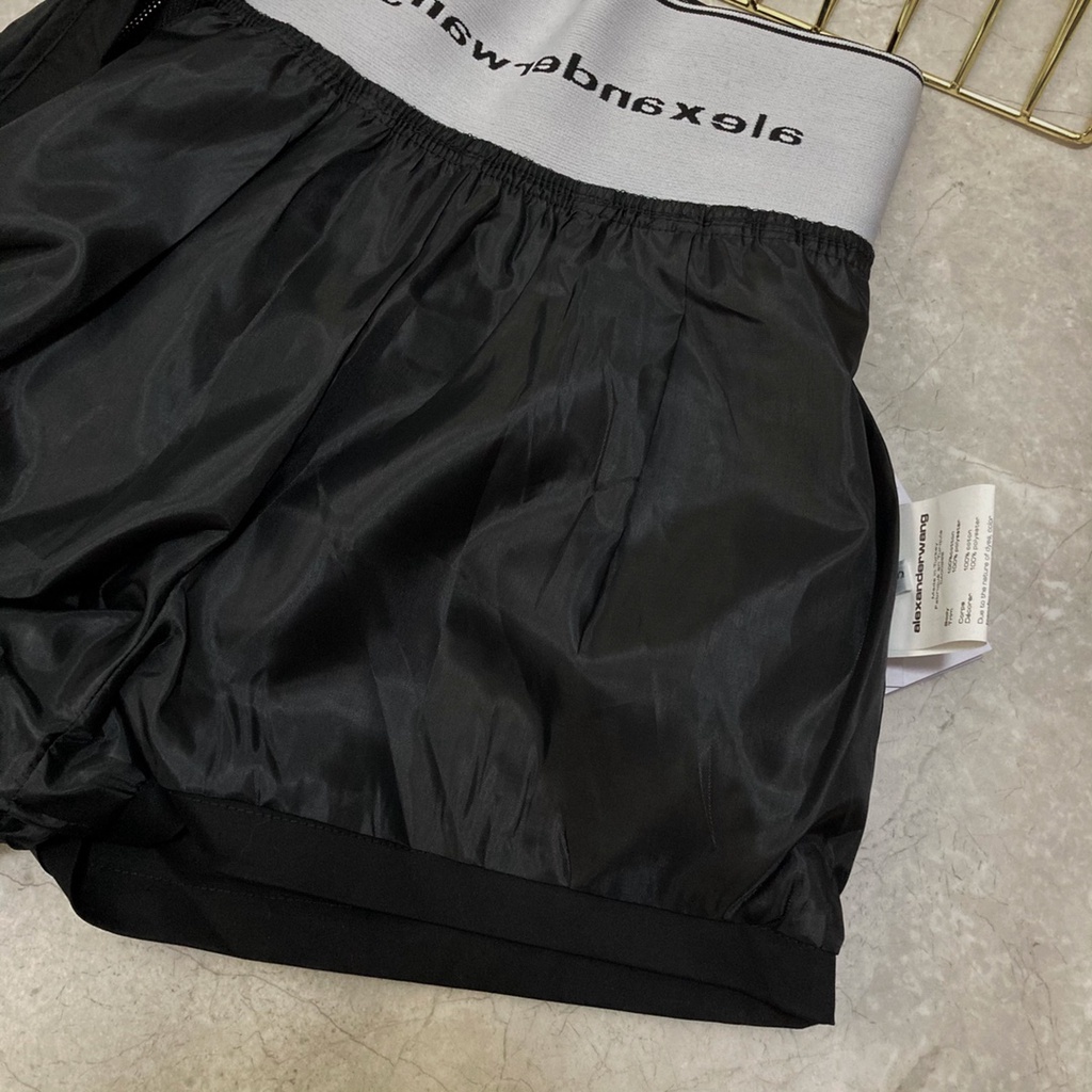 Quần Short Lưng Cao Phối Khóa Kéo Thời Trang Mới 2020