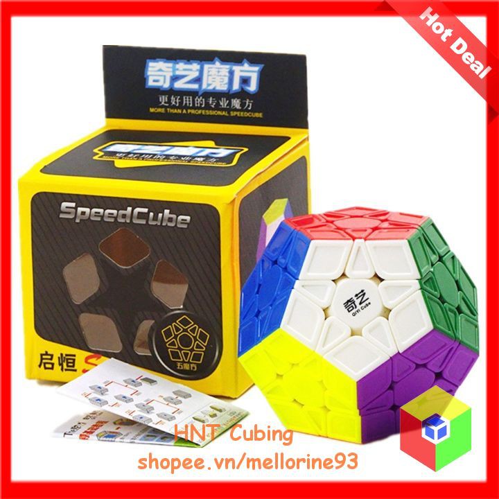 [Mã LIFE0503TOYS giảm 10% đơn 0Đ] Rubik biến thể 12 mặt Megaminx QiYi QiHeng S HNT Cubing