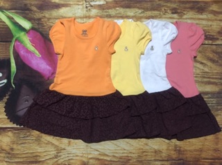 Váy cotton bé gái 2-4t